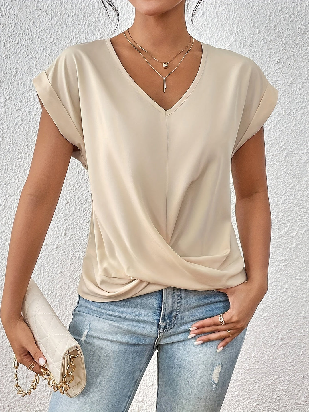 Zoe | Casual T-shirt with V-neck