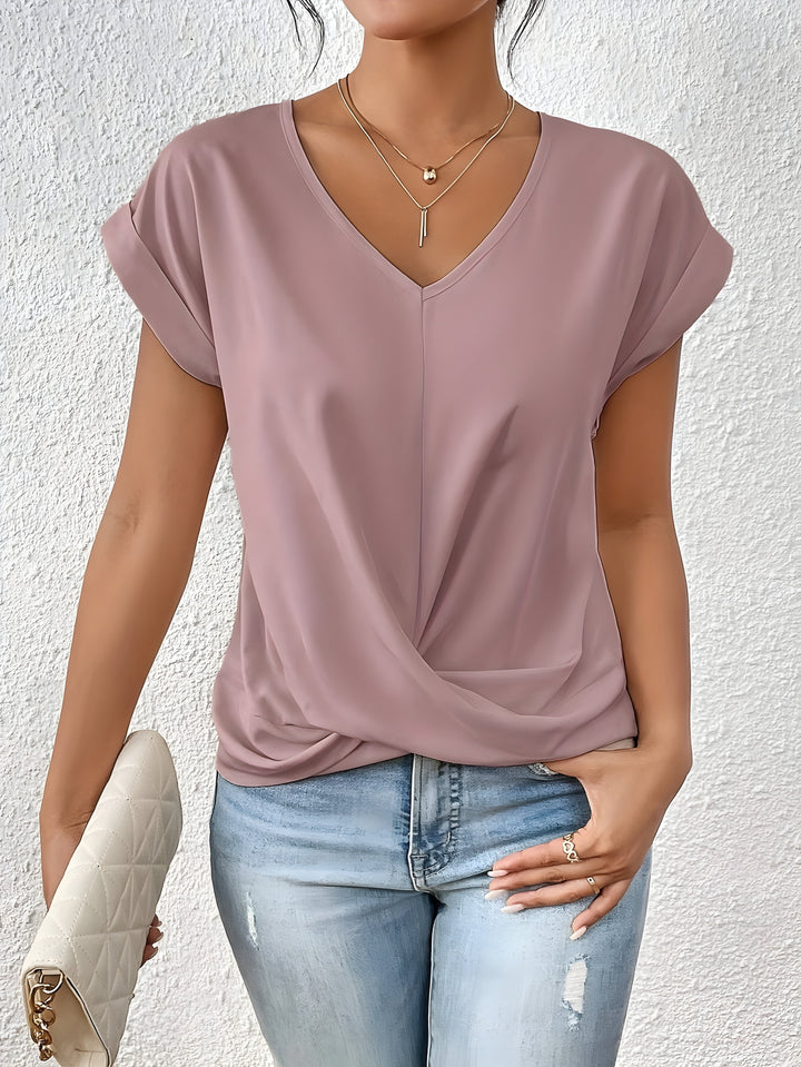 Zoe | Casual T-shirt with V-neck