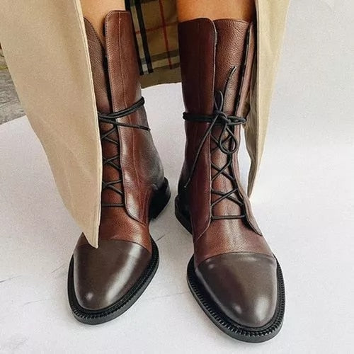 Isabelle | Leather Heeled Boots