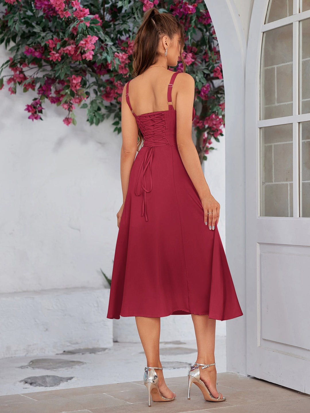 Riley - Bust Split Thigh Dress