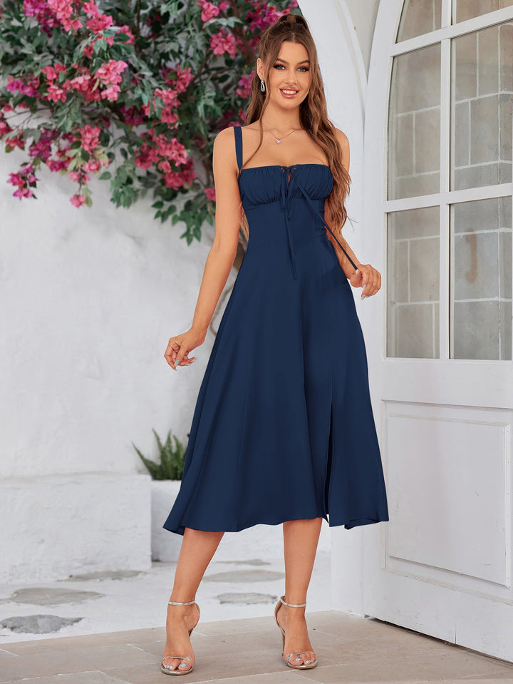 Riley - Bust Split Thigh Dress