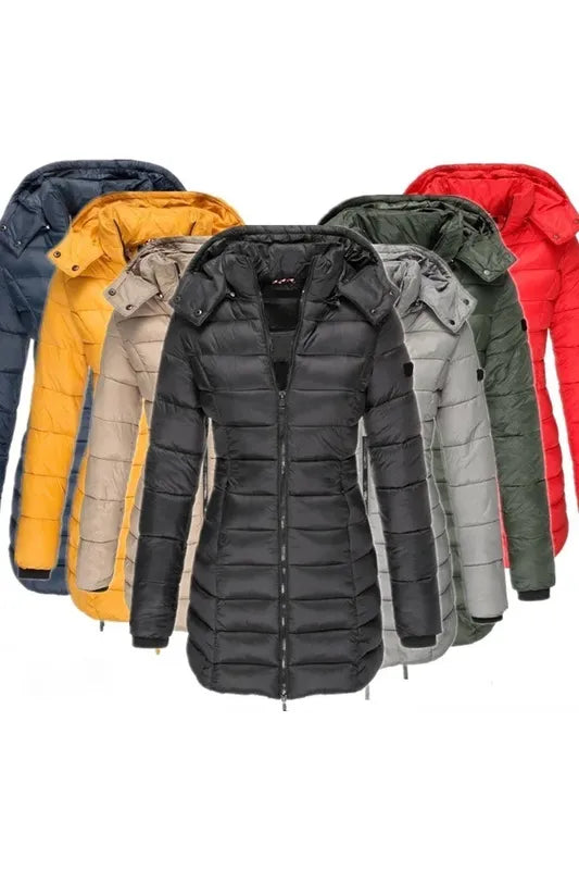 Angela™ - Elegant Down Jacket Luxury