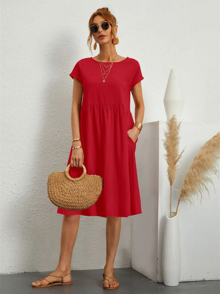 Serena – Casual Pocket Dress